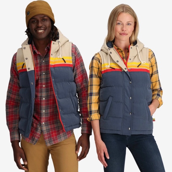 Yo Colorado Other - Yo Colorado Unisex Epic Fader Puffer Hooded Vest